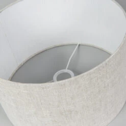 QAZQA Stoffen Lampenkap Lichtgrijs 35/35/20 -Winkel Voor Woonverlichting 1000078826 0103