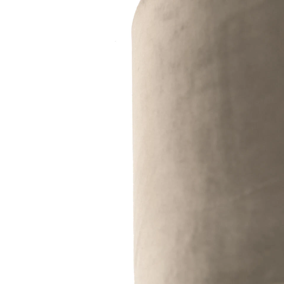 QAZQA Velours Lampenkap Taupe 50/50/25 Met Gouden Binnenkant 4 QAZQA Velours Lampenkap Taupe 50/50/25 Met Gouden Binnenkant - Afbeelding 2