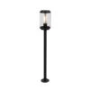 QAZQA Design Staande Buitenlamp Zwart 100 Cm IP44 - Schiedam 1 QAZQA Design Staande Buitenlamp Zwart 100 Cm IP44 - Schiedam -Winkel Voor Woonverlichting 1000080961