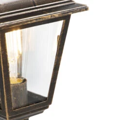 QAZQA Klassieke Lantaarn Antiek Goud 122 Cm IP44 - Capital -Winkel Voor Woonverlichting 1000080964 0101