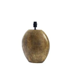 Lampvoet Skeld - Antiek Brons - 28x12x39 Cm -Winkel Voor Woonverlichting 1000082793 0101