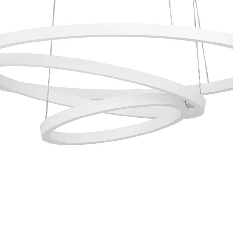 EGLO connect.z Lobinero-Z Smart Hanglamp - Ø 58 cm - Wit - Dimbaar 4 EGLO connect.z Lobinero-Z Smart Hanglamp - Ø 58 cm - Wit - Dimbaar - Afbeelding 2