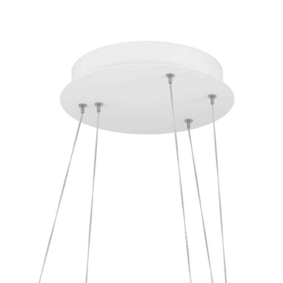 EGLO connect.z Lobinero-Z Smart Hanglamp - Ø 58 cm - Wit - Dimbaar 5 EGLO connect.z Lobinero-Z Smart Hanglamp - Ø 58 cm - Wit - Dimbaar - Afbeelding 3