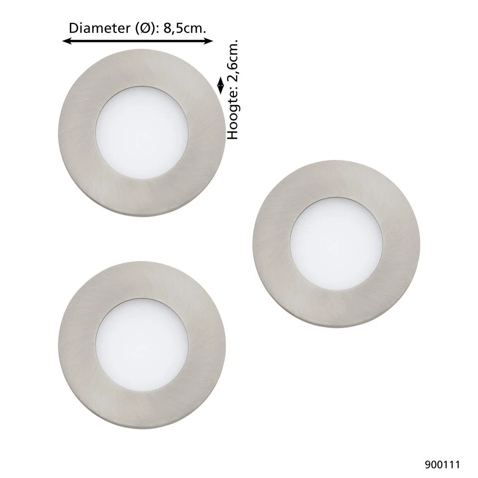 EGLO Connect.z Fueva-Z Smart Inbouwlamp - Ø 8,5 Cm - Grijs/Wit 6 EGLO Connect.z Fueva-Z Smart Inbouwlamp - Ø 8,5 Cm - Grijs/Wit - Afbeelding 4