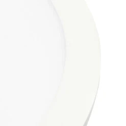 QAZQA Plafonnière Wit 30 Cm Incl. LED 3-staps Dimbaar IP44 - Steve -Winkel Voor Woonverlichting 1000084685 0102