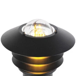 QAZQA Moderne Buitenlamp Zwart 100 Cm IP44 - Prato -Winkel Voor Woonverlichting 1000084712 0103