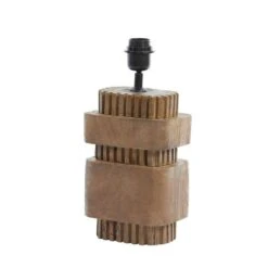 Lampvoet Sakura - Bruin - 17x13x37cm -Winkel Voor Woonverlichting 1000085343 0110