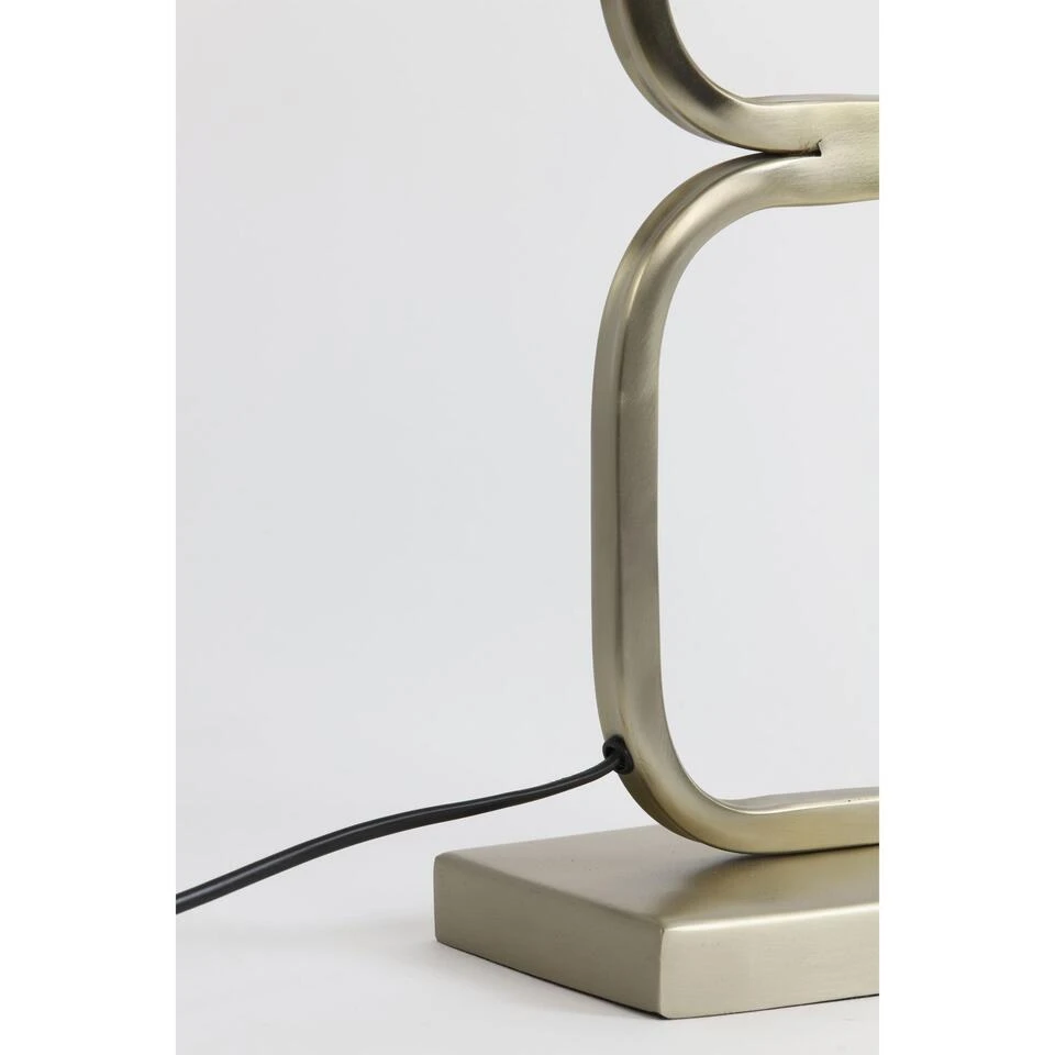 Lampvoet Lutika - Goud - 23x11,5x46cm 5 Lampvoet Lutika - Goud - 23x11,5x46cm - Afbeelding 3