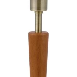 Eglo Solo 1 - Tafellamp - 1 Lichts- Ø260mm. - Brons, Noot - Wit -Winkel Voor Woonverlichting 1000085405 0102