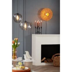 Wandlamp Lyra - Bruin - Ø43cm -Winkel Voor Woonverlichting 1000085977 0110