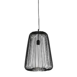Hanglamp Rilanu - Zwart - Ø35cm