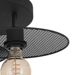 EGLO Ikeston Plafondlamp - E27 - Ø 53 Cm - Zwart - Staal -Winkel Voor Woonverlichting 1000091913 0101