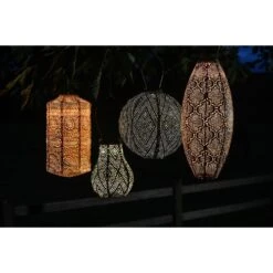 Lumiz - Solar Lampion Ikat Bulb - 16 Cm - Oranje -Winkel Voor Woonverlichting 1000092657 0102