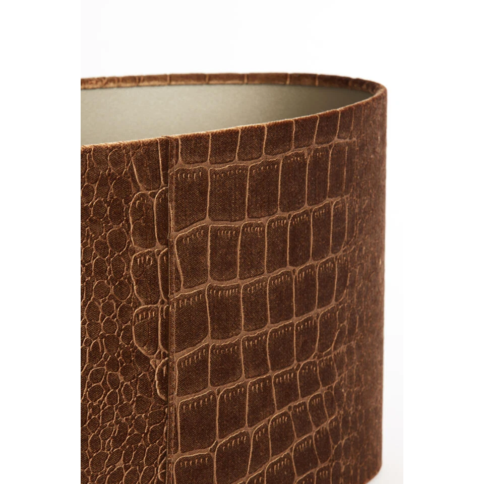 Light & Living - Lampenkap PRAYA - 38x17.5x19 - Bruin 6 Light & Living - Lampenkap PRAYA - 38x17.5x19 - Bruin - Afbeelding 4