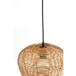 Light & Living - Lampenkap LATVIA - 29x29x25 - Bruin -Winkel Voor Woonverlichting 1000092968 0102