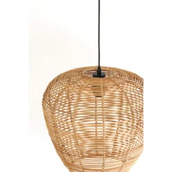 Light & Living - Lampenkap LATVIA - 38x38x35 - Bruin -Winkel Voor Woonverlichting 1000092979 0102