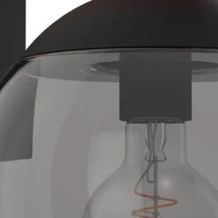 EGLO BUFALATA Wandlamp - Buitenverlichting - E27 - Zwart, Bruin 8 EGLO BUFALATA Wandlamp - Buitenverlichting - E27 - Zwart, Bruin -Winkel Voor Woonverlichting 1000093906 0102