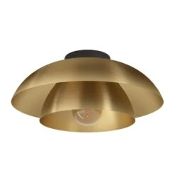 EGLO Cenciara Plafondlamp - E27 - Ø 40 Cm - Goud - Staal