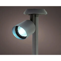 Lumineo Solar Prikspot/tuinspot - Metaal - Zwart - H26 Cm -Winkel Voor Woonverlichting 1000095465 0102