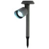 Lumineo Solar Prikspot/tuinspot - Metaal - Zwart - H26 Cm -Winkel Voor Woonverlichting 1000095465