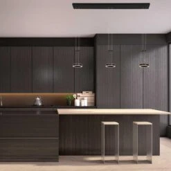 Steinhauer Hanglamp Piola - 3 Lichts - 120x90 Cm - Zwart -Winkel Voor Woonverlichting 1000095628 0102