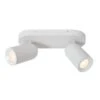 Lucide PUNCH - Plafondspot - 2xGU10 - Wit 2 Lucide PUNCH - Plafondspot - 2xGU10 - Wit -Winkel Voor Woonverlichting 1000098722