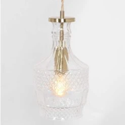 Mexlite Hanglamp Grazio - 1 Lichts - 12.5x150 Cm - Mat-goud -Winkel Voor Woonverlichting 1000098957 0102