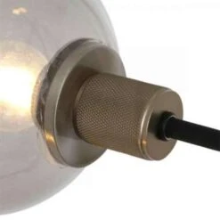 Steinhauer Hanglamp Constellation - 6 Lichts - Ø 105 Cm - Rook - Zwart -Winkel Voor Woonverlichting 1114131034 0103