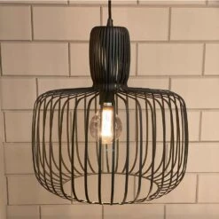 Freelight Hanglamp Costola - Ø 55 Cm - Zwart -Winkel Voor Woonverlichting 1150920667 0103