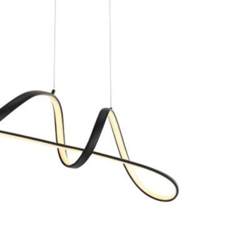 Freelight Hanglamp Naromi - Met 3 Stappen Dimmer - Zwart 4 Freelight Hanglamp Naromi - Met 3 Stappen Dimmer - Zwart - Afbeelding 2