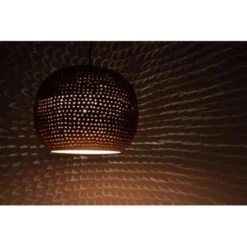 Urban Interiors Hanglamp Spike Bol - Ø 27 Cm - Koper -Winkel Voor Woonverlichting 1226708926 0102