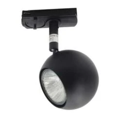 Highlight Railsysteem Trackline 150 Cm - 4 Retrobol Spots - Zwart -Winkel Voor Woonverlichting 1354044449 0103