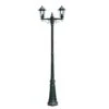 VIDAXL Tuinlantaarn Preston 2-arms 215 Cm Donkergroen -Winkel Voor Woonverlichting 1406668556
