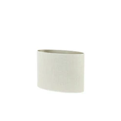 Lampenkap Ovaal Saverna - Eiwit - 30x15x25cm -Winkel Voor Woonverlichting 1484e60dbe104f2d84c054704d67b86a