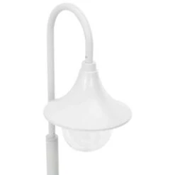VidaXL Paalverlichting Tuin E27 120 Cm Aluminium Wit -Winkel Voor Woonverlichting 14c697a101624d259e0f0126494ed454
