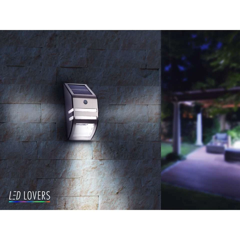 Led Lovers Solar Muurlamp New York 6 Led Lovers Solar Muurlamp New York - Afbeelding 4
