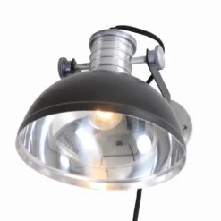 Steinhauer Wandlamp Industrieel - 1 Lichts - 20x16 Cm - Zwart -Winkel Voor Woonverlichting 1580047744 0103