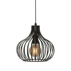 Freelight Hanglamp Aglio - 28 Cm - Zwart -Winkel Voor Woonverlichting 1749407745 0101