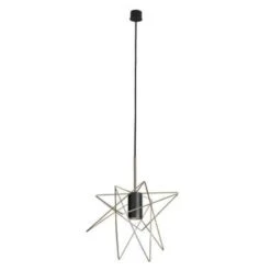 Nowodvorski Hanglamp Gstar - Ø 30 Cm - Zwart Goud -Winkel Voor Woonverlichting 1755031883 0102