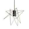 Nowodvorski Hanglamp Gstar - Ø 30 Cm - Zwart Goud -Winkel Voor Woonverlichting 1755031883