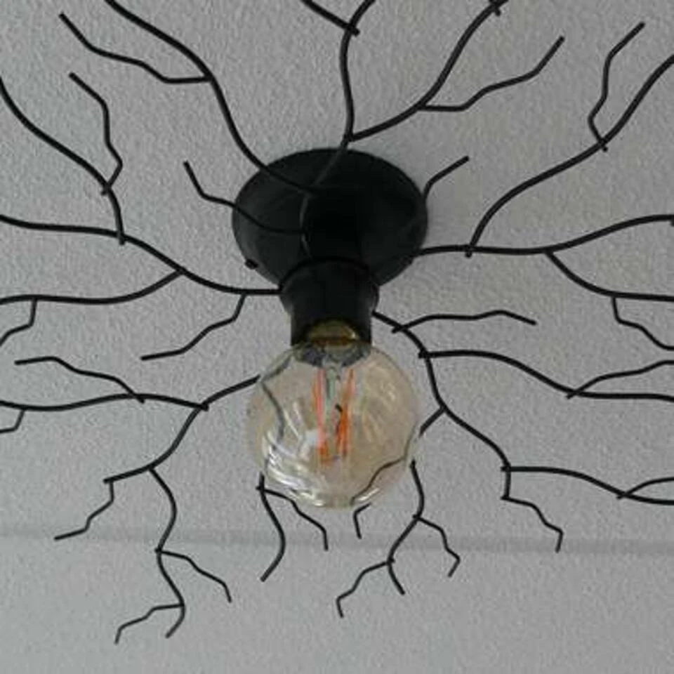 Ylumen Plafondlamp Bichero - Ø 80 Cm - Zwart 6 Ylumen Plafondlamp Bichero - Ø 80 Cm - Zwart - Afbeelding 4