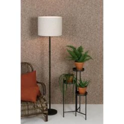 Lampenkap Cilinder LIVIGNO - 40-40-30cm - Naturel -Winkel Voor Woonverlichting 1872732708 0110