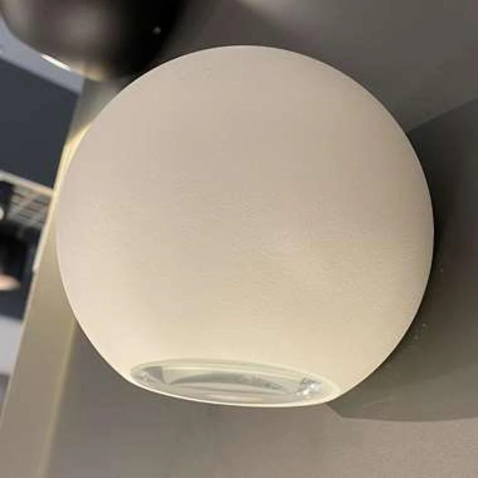 Artdelight Wandlamp Denver - Ø 10 Cm - Wit 6 Artdelight Wandlamp Denver - Ø 10 Cm - Wit - Afbeelding 4