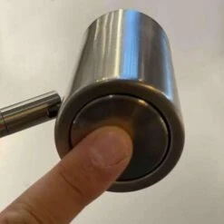 Highlight Vloerlamp Burgos - 2 Lichts - H 142 Cm - Mat Chroom -Winkel Voor Woonverlichting 1964006550 0103