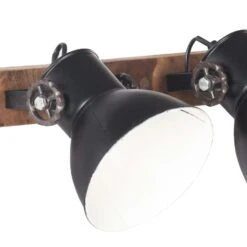 VidaXL Wandlamp Industrieel E27 45x25 Cm Zwart -Winkel Voor Woonverlichting 260d2727376b4802b7e52adc104319e5