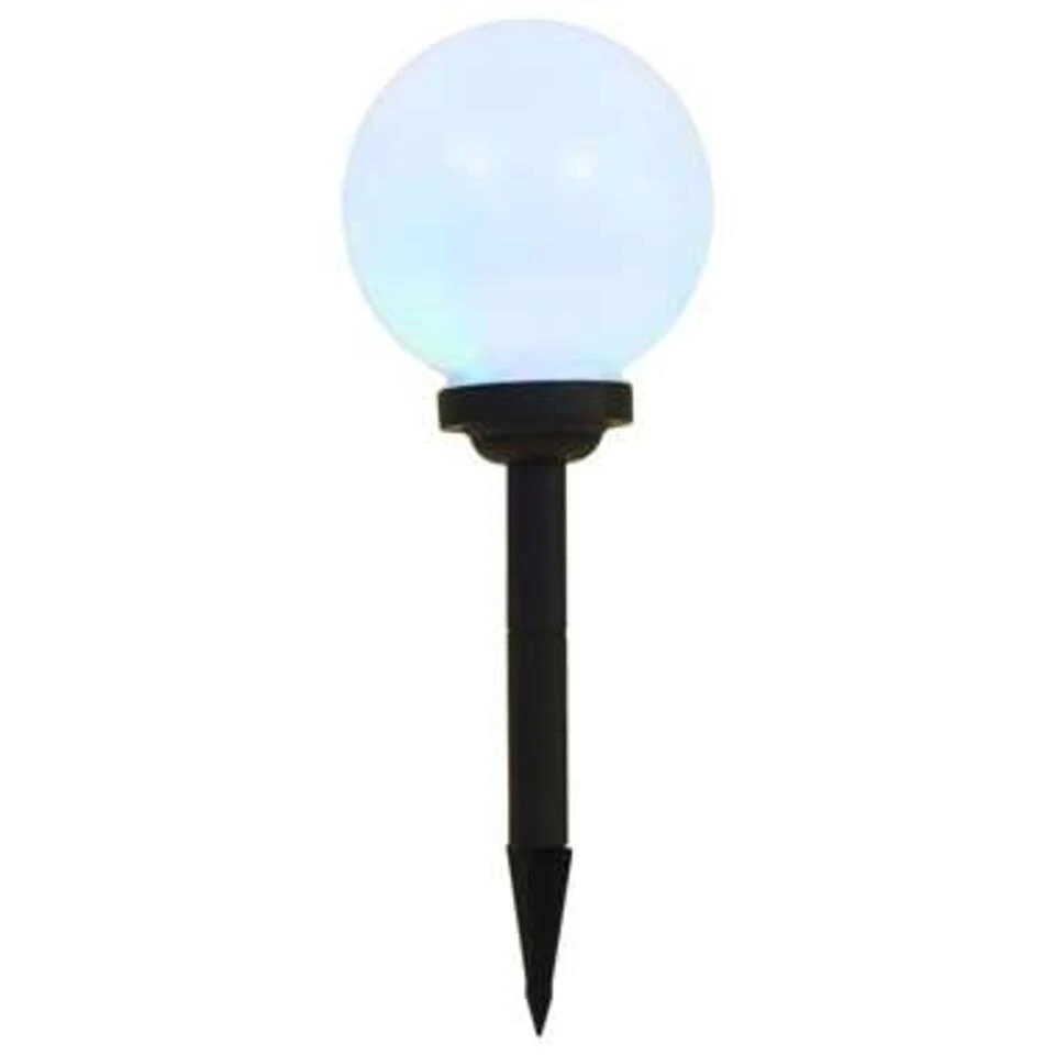 VidaXL Solarlampen 6 St LED Rond 20 Cm RGB 5 VidaXL Solarlampen 6 St LED Rond 20 Cm RGB - Afbeelding 3