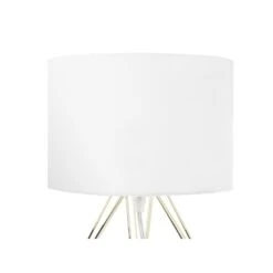 Beliani Bedlamp MARONI - Wit Metaal -Winkel Voor Woonverlichting 37649381a4d24a2f95b15161f3aada86