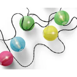 Lumineo Lichtsnoer Lampionnen - LED - 5 Kleuren - 14,5 Meter -Winkel Voor Woonverlichting 381b17de60c54d58bf742097c0cdc007
