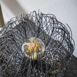 Tafellamp Bernice Metaal Zwart Zilver - 32x32x31 Cm - Metaal - Zwart -Winkel Voor Woonverlichting 45253e8a293b4caf89dc25f0113ca9e6