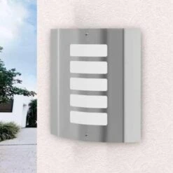 VidaXL Buitenlamp RVS Falerna 2 St -Winkel Voor Woonverlichting 4aca59fd30464ed5b311cc99d8e07afa